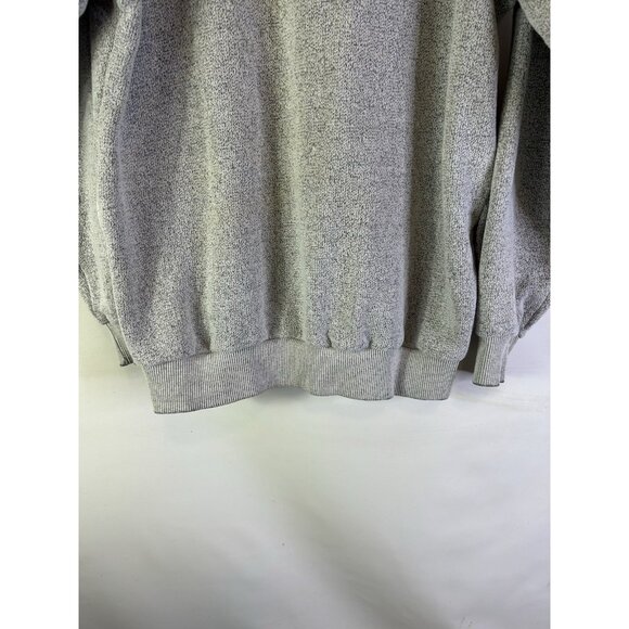 Vintage 90s Ft. Myers Beach Florida Heather Gray Faded Crewneck Sweatshirt - Picture 6 of 8